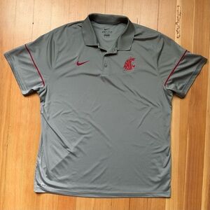 Washington State Cougars Nike Dri-Fit Golf Polo Shirt Men’s XXL